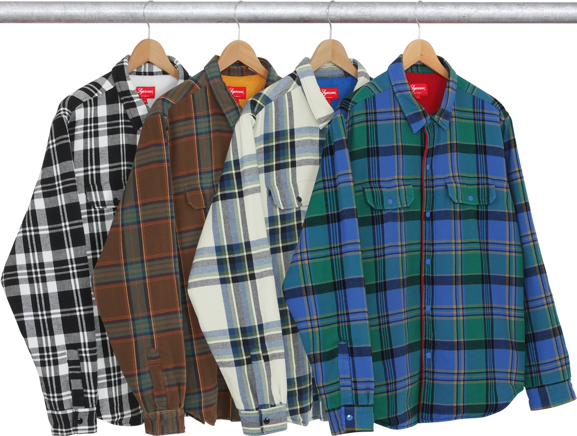 supreme flannel jacket