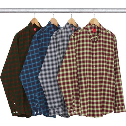 Details on Mini Shadow Plaid Shirt from fall winter
                                            2016