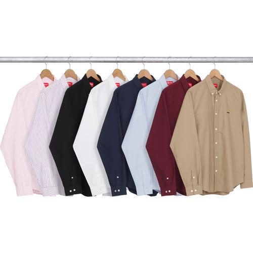 Supreme Oxford Shirt for fall winter 16 season