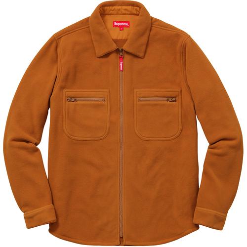 Details on Polartec Fleece Zip Up Shirt None from fall winter
                                                    2016