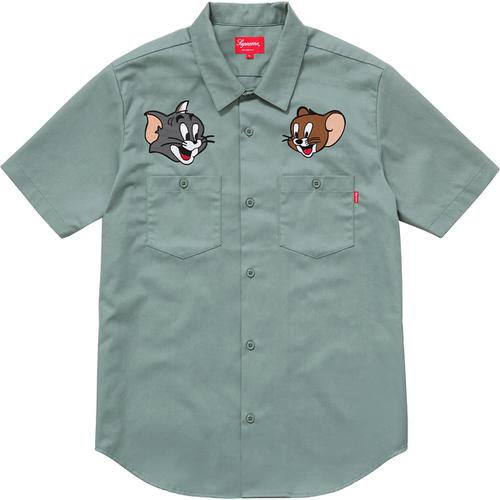 Details on Supreme Tom & Jerry© S S Work Shirt None from fall winter
                                                    2016