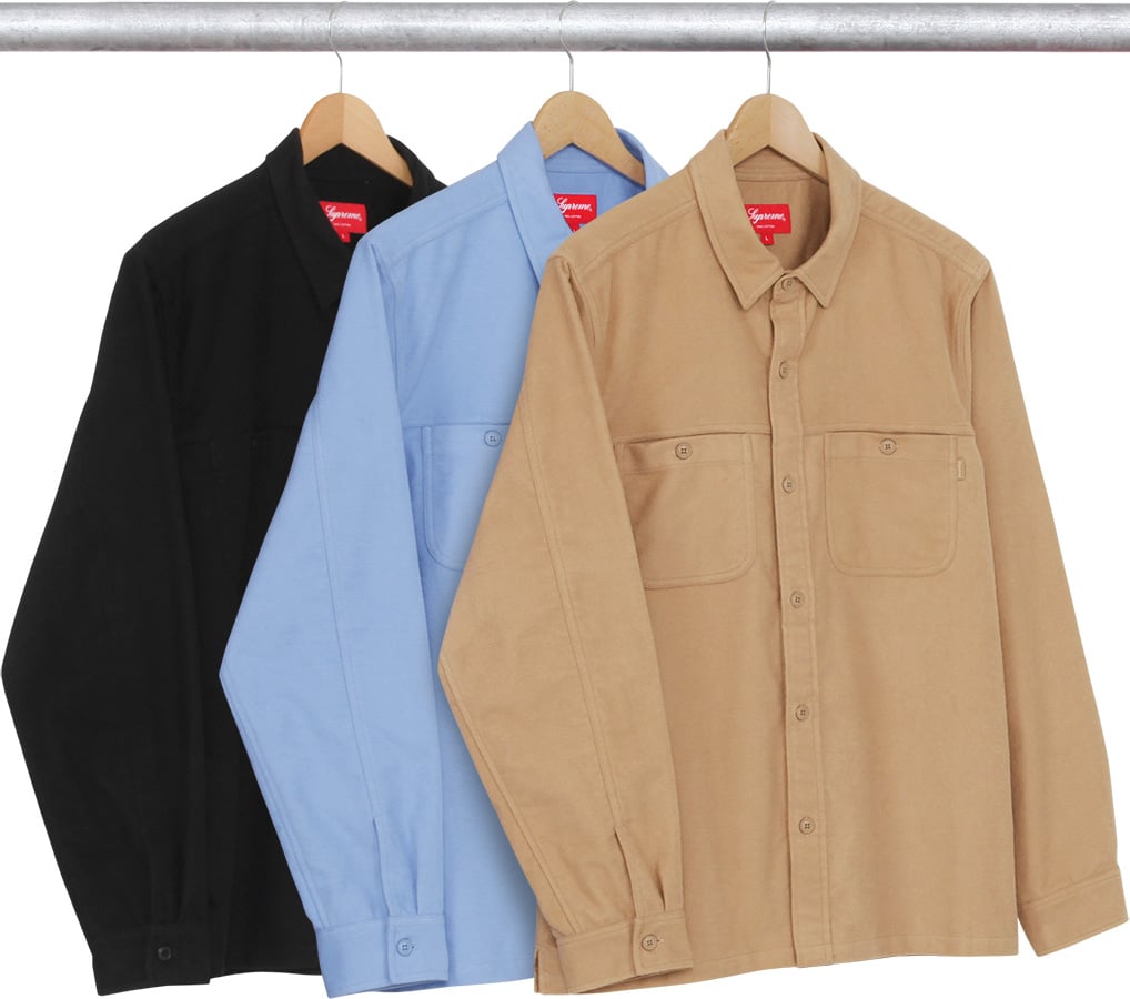 Moleskin Field Shirt - fall winter 2016 - Supreme