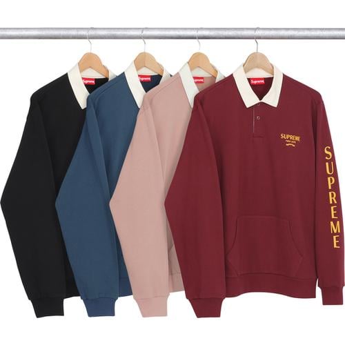 Supreme Rugby Sweatshirt for fall winter 16 season