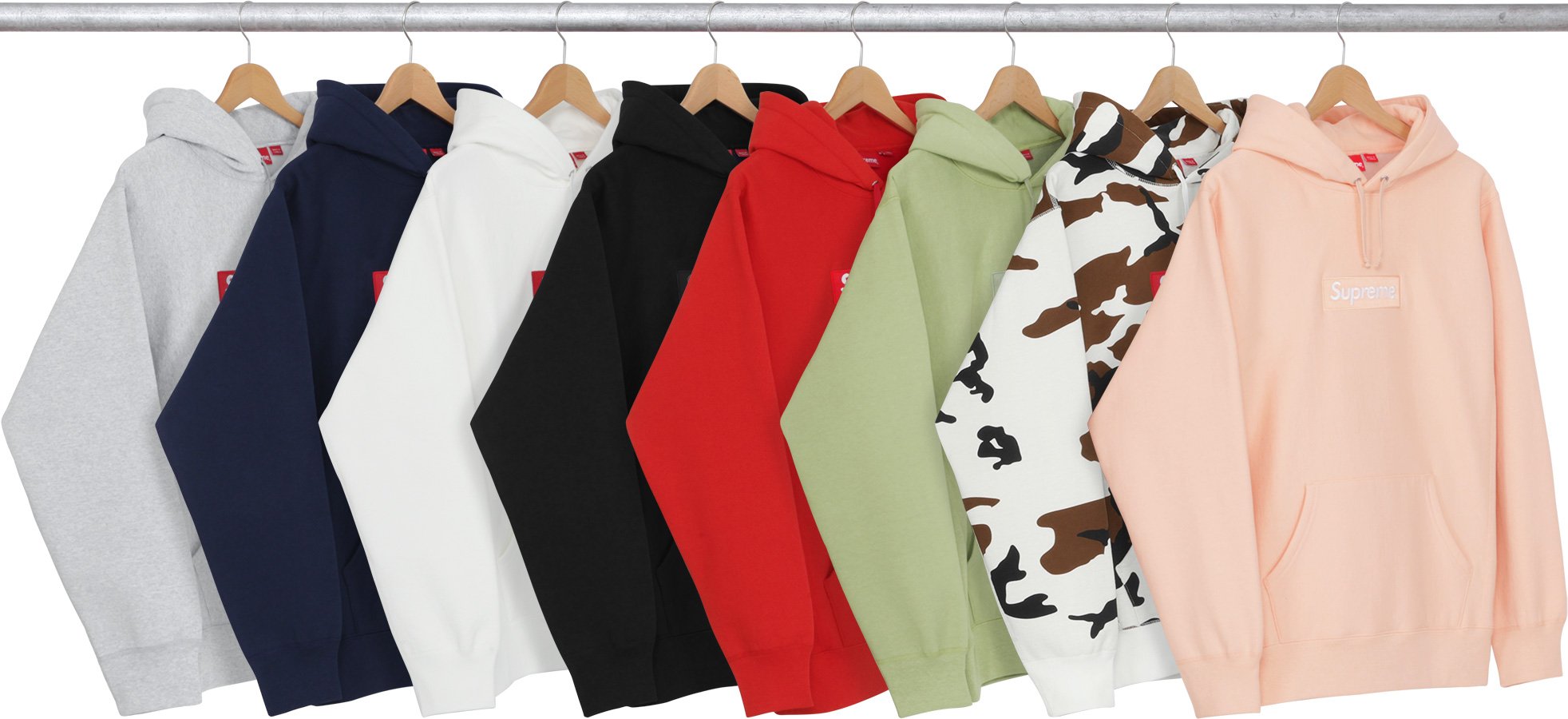 The Supreme FW23 Box Logo Hoodies Are Actually Fire 