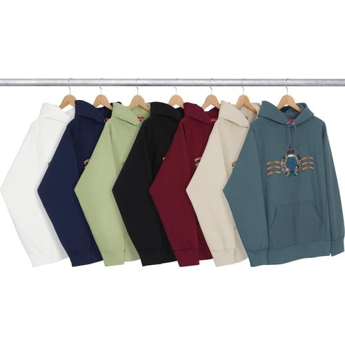 Supreme Crest Hooded Sweatshirt for fall winter 16 season