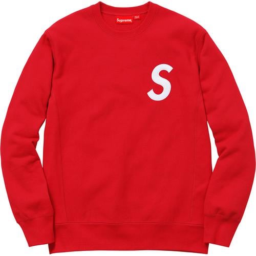 S Logo Crewneck - fall winter 2016 - Supreme