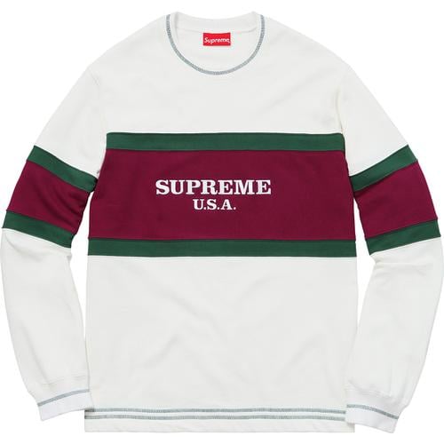 Details on Center Stripe Crewneck None from fall winter
                                                    2016