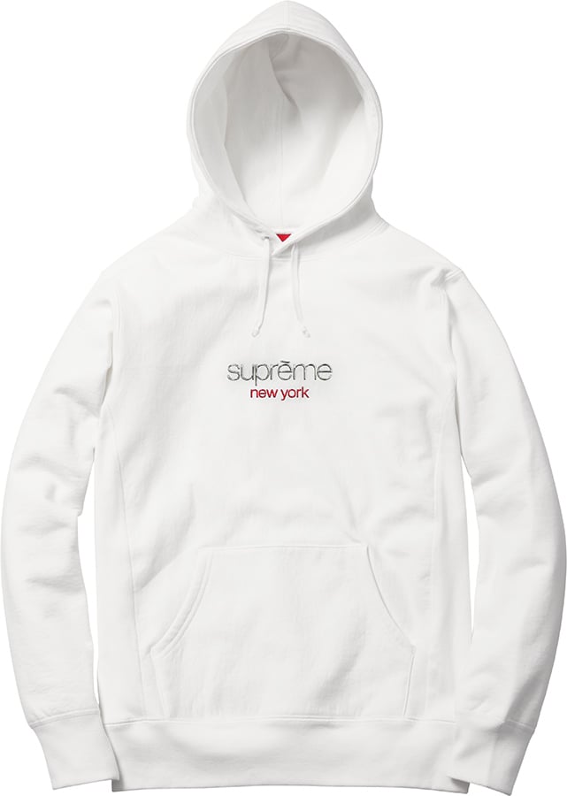 Supreme Chrome Classic Logo Hoodie