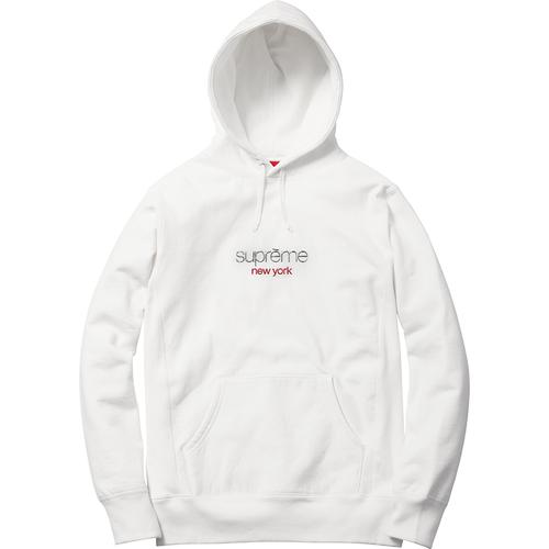 Details on Chrome Classic Logo Hooded Sweatshirt None from fall winter 2016