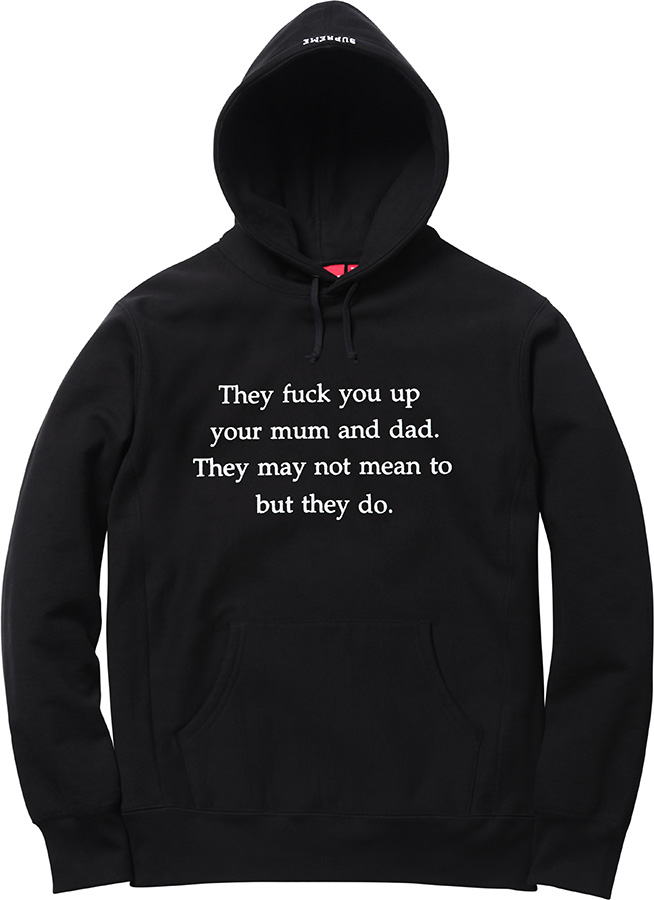 they fuck you up hooded sweatshirt