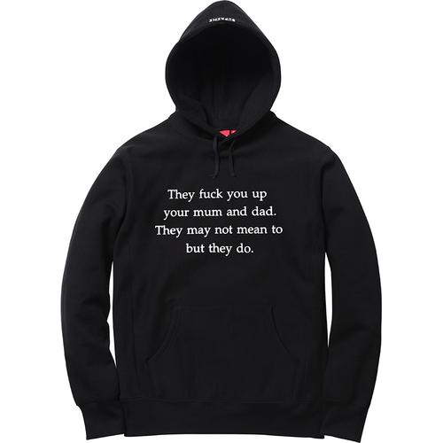 Details on They Fuck You Up Hooded Sweatshirt None from fall winter
                                                    2016