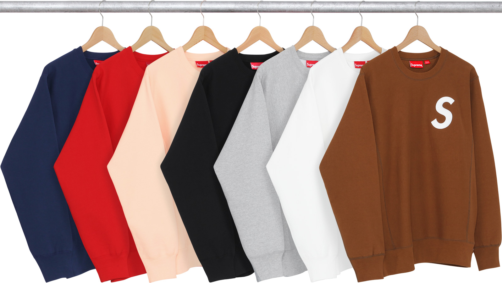 S Logo Crewneck - fall winter 2016 - Supreme