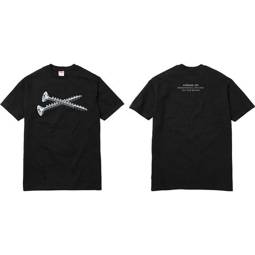 Supreme Screw Tee for fall winter 16 season