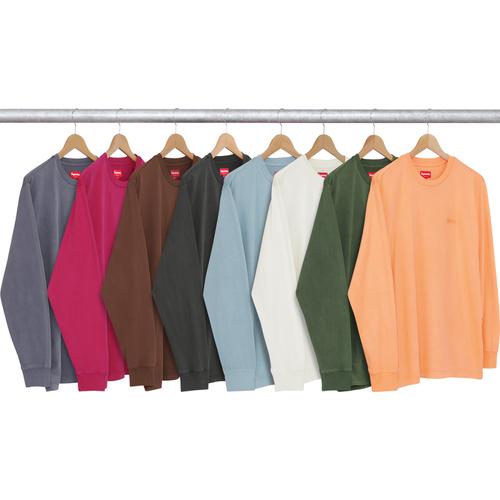 Supreme Overdyed L S Tee for fall winter 16 season