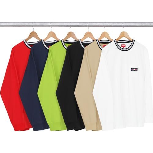 Supreme Flags L S Pocket Tee for fall winter 16 season