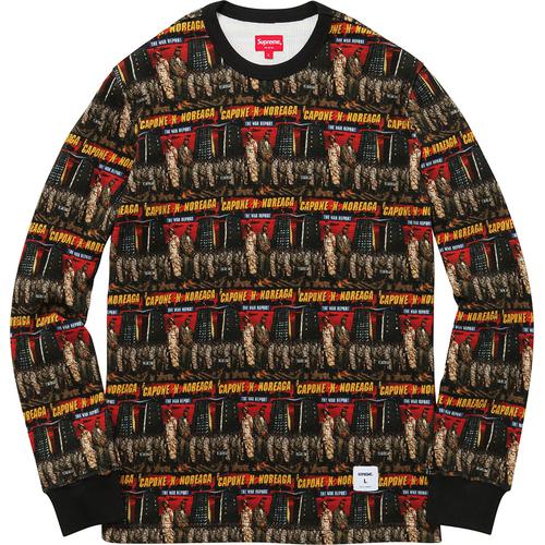 Supreme The War Report Waffle Thermal for fall winter 16 season