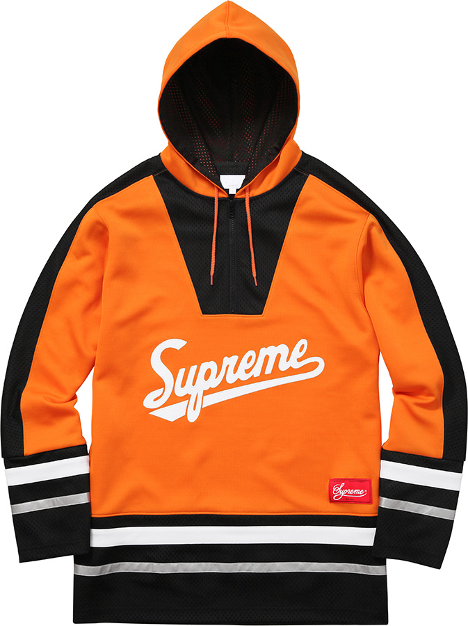 3M Reflective Hooded Hockey Top - fall winter 2016 - Supreme