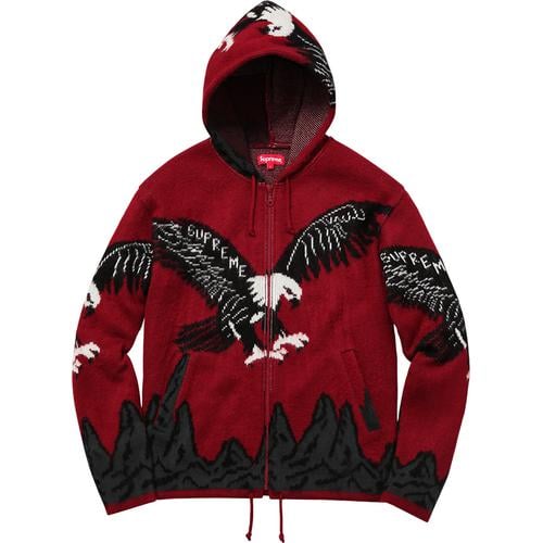 Details on Eagle Hooded Zip Up Sweater None from fall winter
                                                    2016