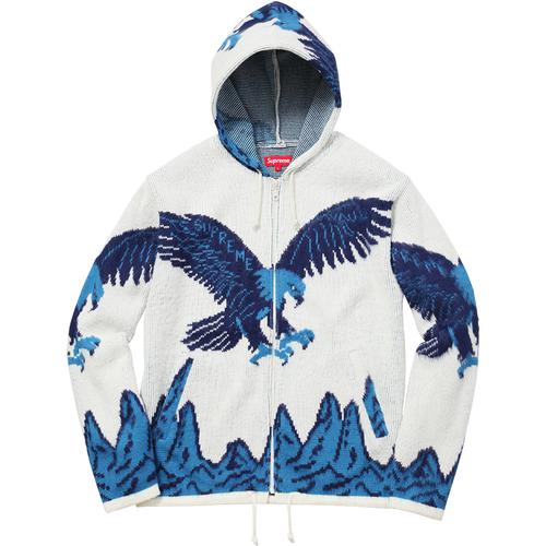 Details on Eagle Hooded Zip Up Sweater None from fall winter 2016