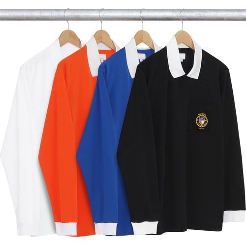 Supreme Sideline L S Polo for fall winter 16 season