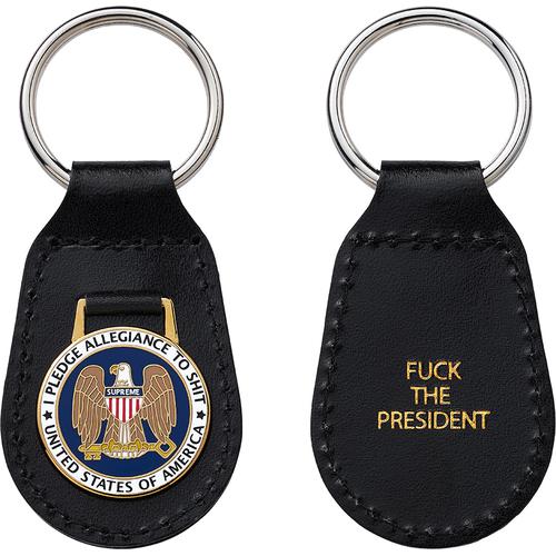 Details on Pledge Allegiance Keychain from fall winter
                                            2017 (Price is $18)