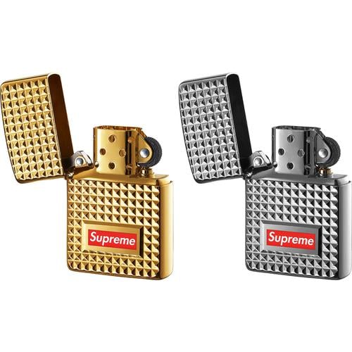 Supreme Diamond Cut Zippo released during fall winter 17 season