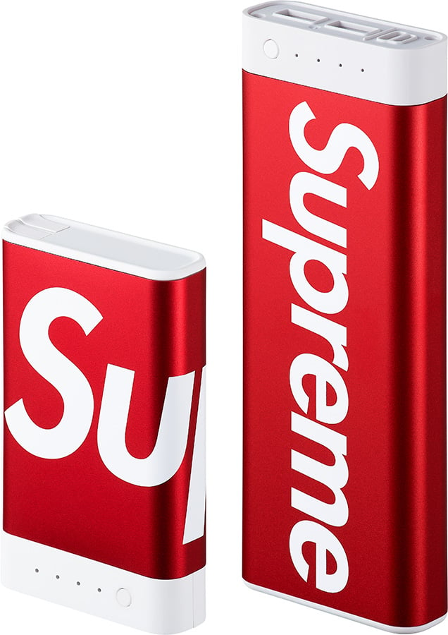 Supreme mophie モバイルバッテリー