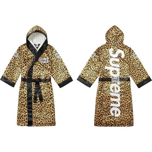 Supreme Supreme Everlast Satin Hooded Boxing Robe for fall winter 17 season