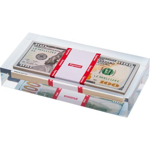Supreme Cash Paperweight (PUBLIC RELEASE NOT CONFIRMED) releasing on Week 19 for fall winter 2017