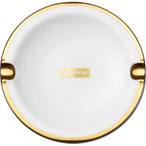 Details on Gold Trim Ceramic Ashtray from fall winter 2017 (Price is $34)