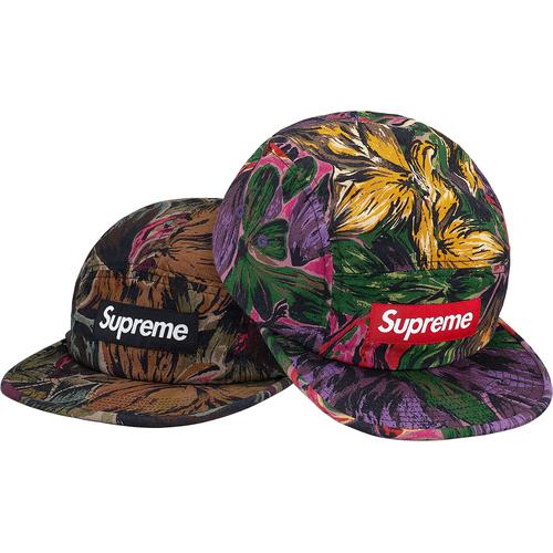 Supreme Painted Floral Camp Cap releasing on Week 12 for fall winter 2017