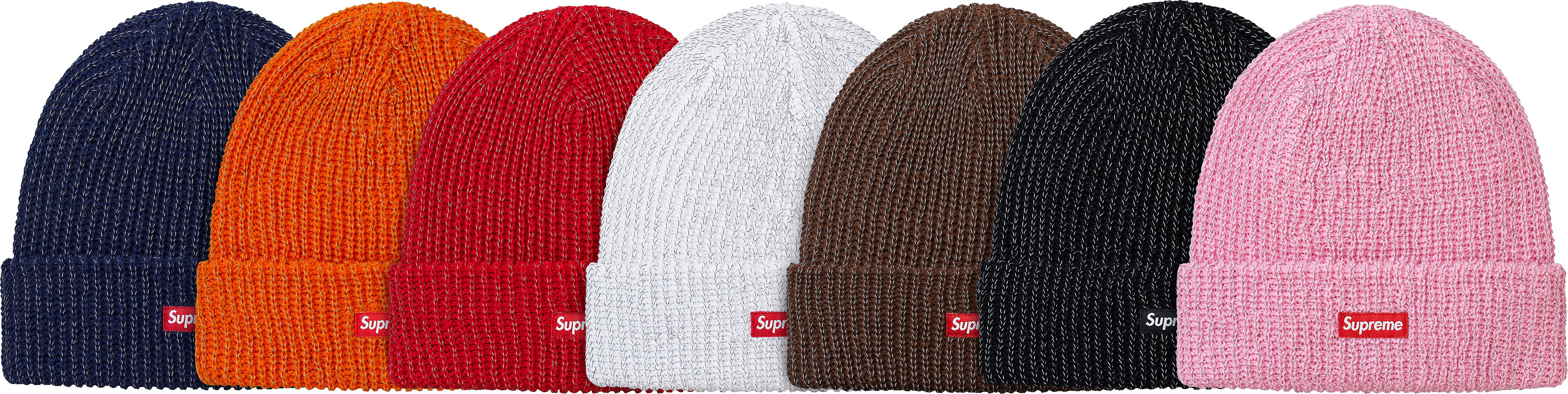 Supreme Reflective Loose Gauge Beanie