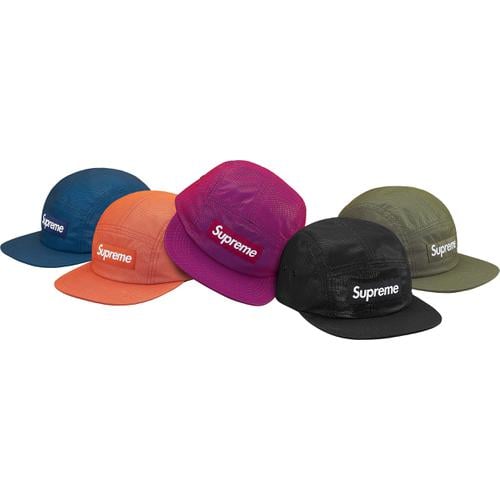 Supreme Bonded Mesh Camp Cap for fall winter 17 season