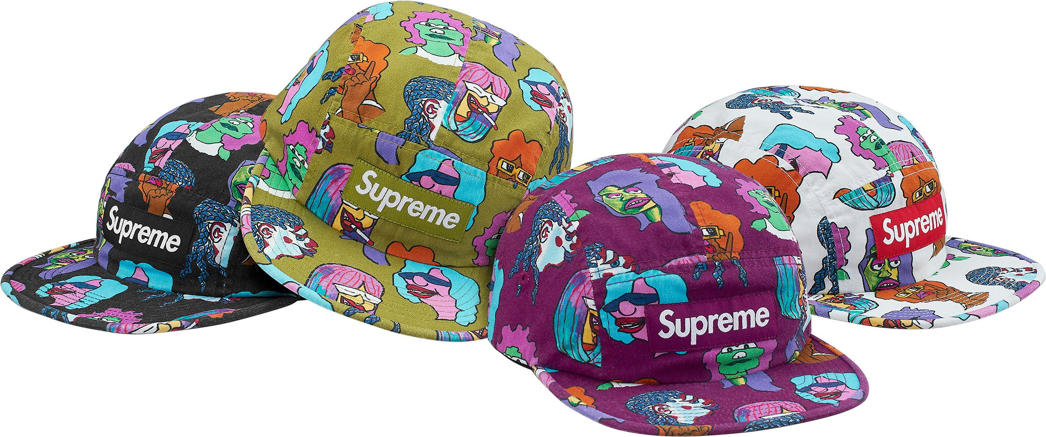 Gonz Heads Camp Cap - fall winter 2017 - Supreme