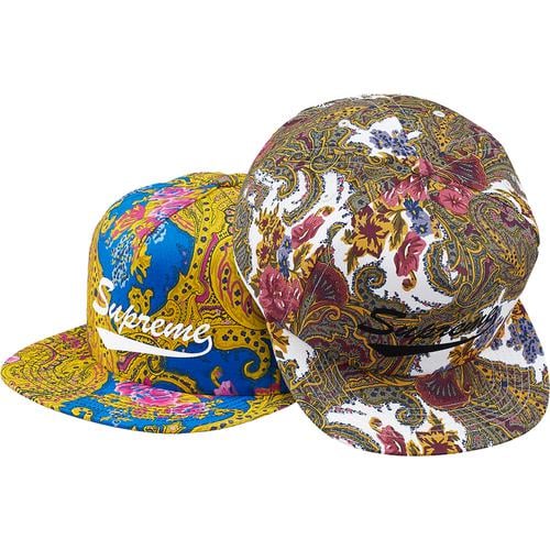 Supreme Paisley 5-Panel for fall winter 17 season