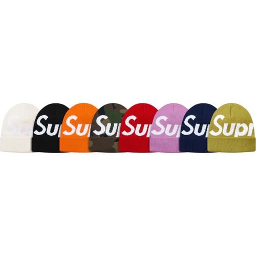 Supreme Big Logo Beanie releasing on Week 13 for fall winter 2017