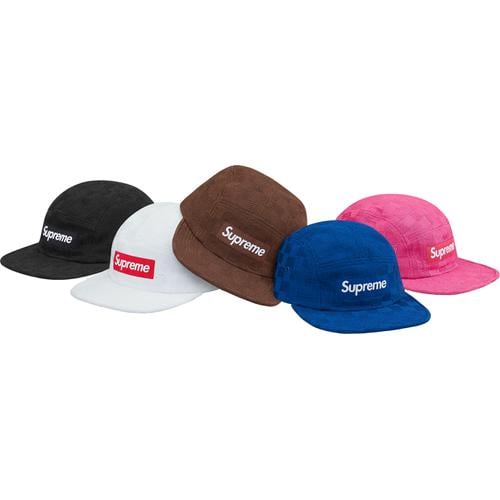 Supreme Checker Weave Camp Cap released during fall winter 17 season