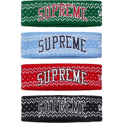 Supreme New Era Arc Logo Headband releasing on Week 17 for fall winter 2017