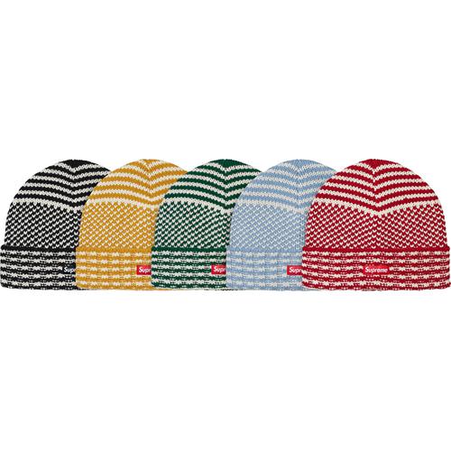 Supreme Wool Jacquard Beanie releasing on Week 8 for fall winter 17