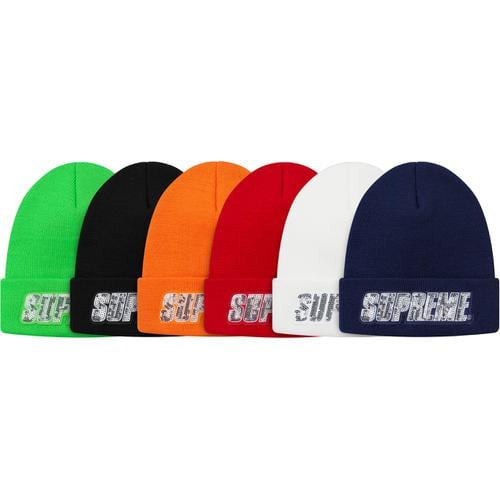 Supreme Sequin Beanie for fall winter 17 season