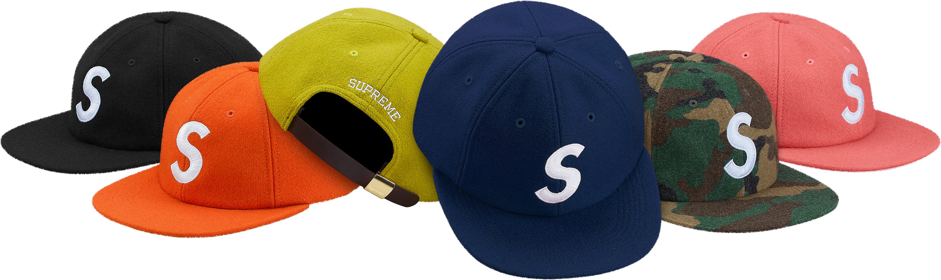 Wool S Logo 6-Panel - fall winter 2017 - Supreme