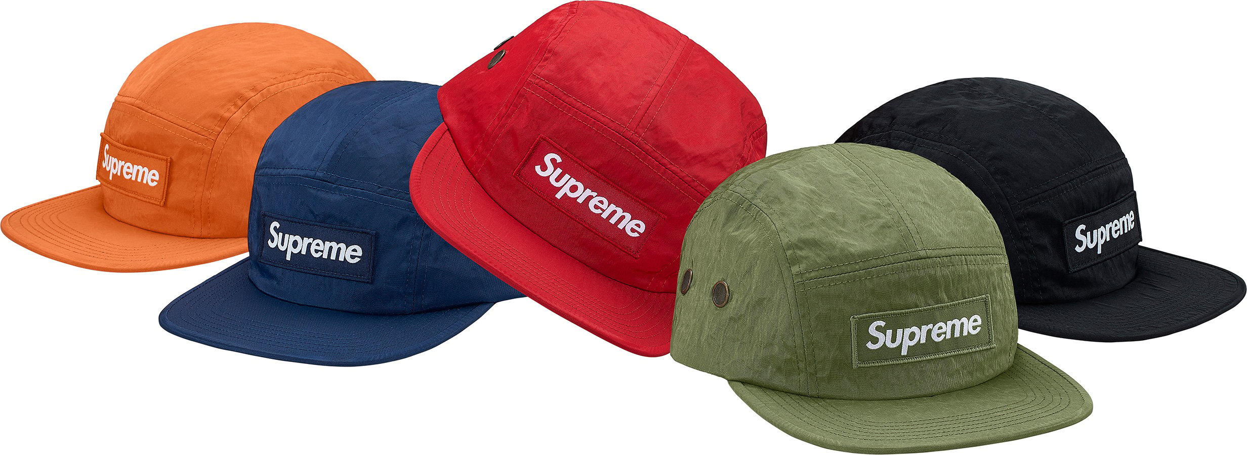 Washed Nylon Camp Cap - fall winter 2017 - Supreme