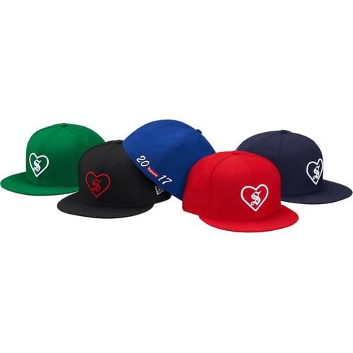 Supreme Heart New Era released during fall winter 17 season