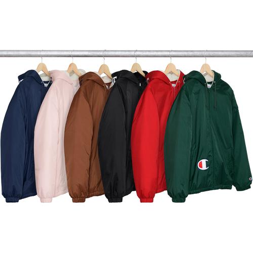 Supreme Supreme Champion Sherpa Lined Hooded Jacket for fall winter 17 season