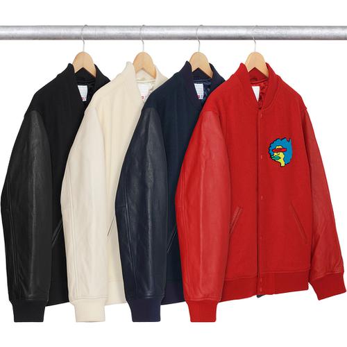 Supreme Gonz Ramm Varsity Jacket released during fall winter 17 season