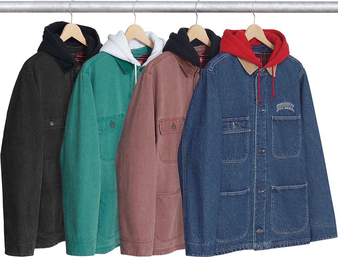 supreme chore jacket