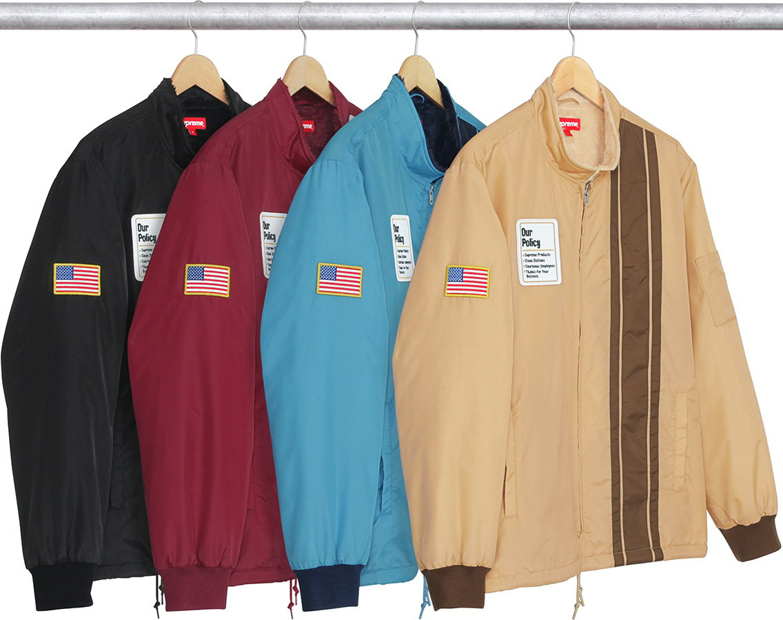 Pit Crew Jacket - fall winter 2017 - Supreme