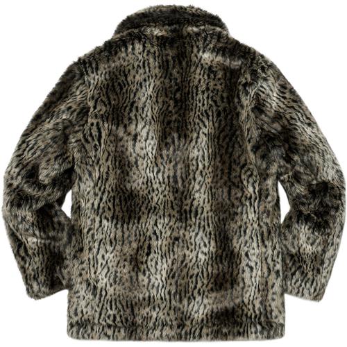 Details on Supreme Schott Fur Peacoat None from fall winter 2017 (Price is $498)