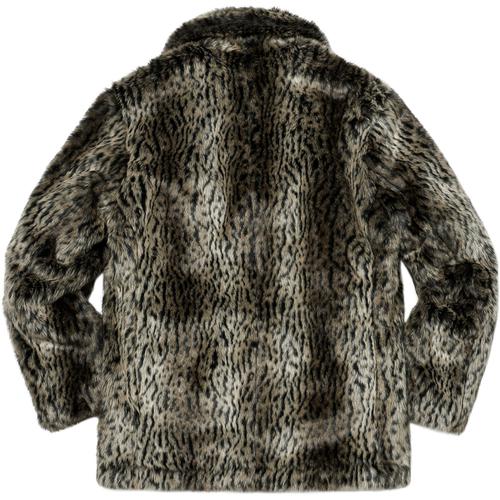 Details on Supreme Schott Fur Peacoat None from fall winter
                                                    2017 (Price is $498)