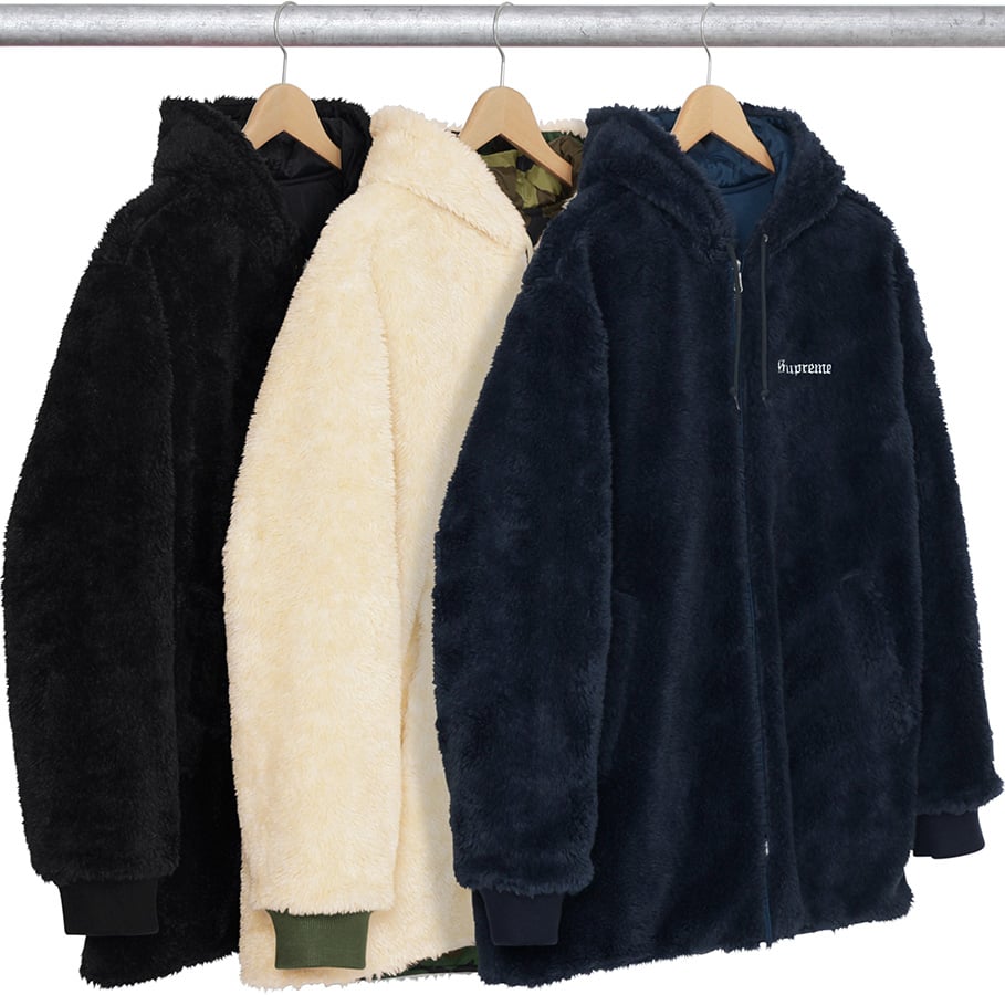 supreme Reversible Sherpa Work Parka-